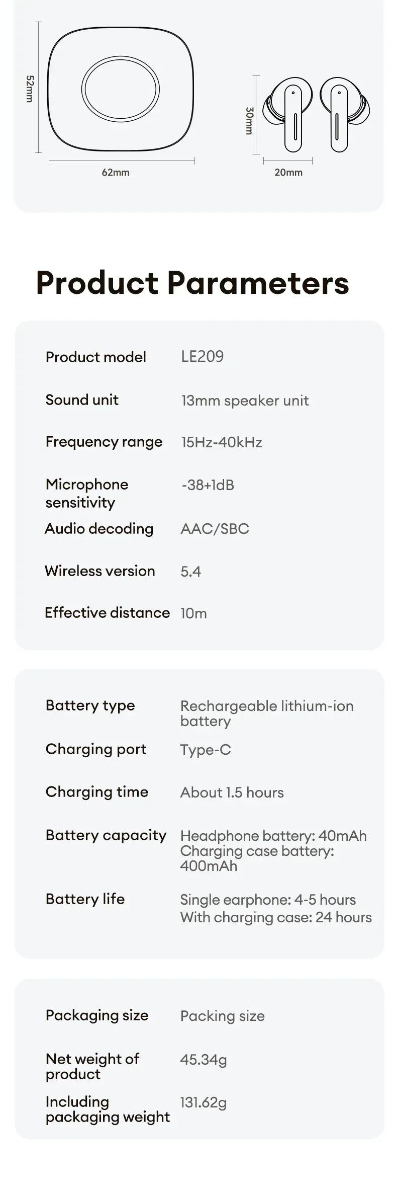 Casque Bluetooth Lenovo LE209 - ANC 30H Autonomie - Masko shop