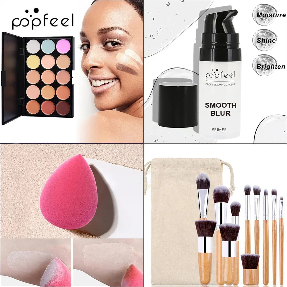 Kit Maquillage Yeux Complet - Palette Fards à Paupières - Masko shop