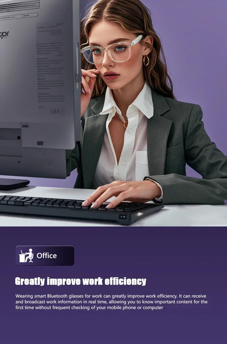 Lunettes Intelligentes GS03 Caméra AI - Masko shop