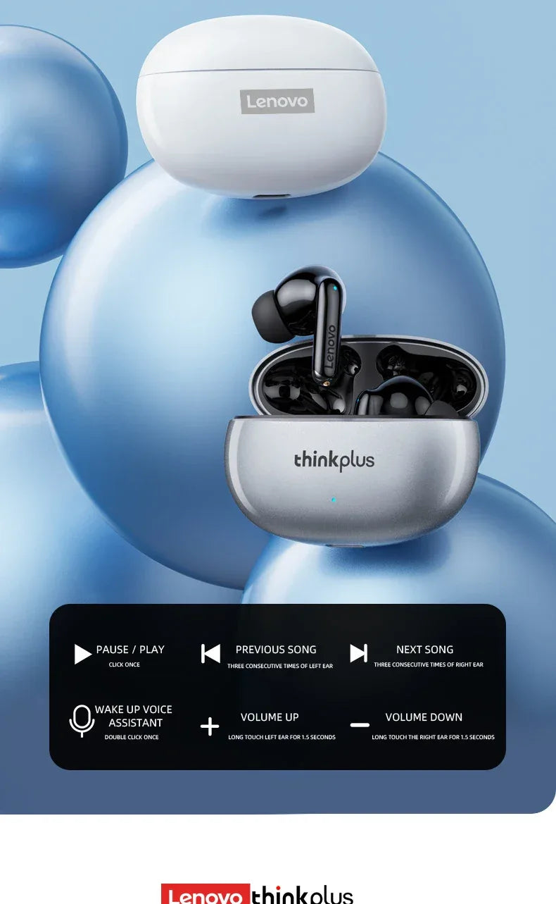 Écouteurs Bluetooth Lenovo Thinkplus Count88 - ANC HiFi - Masko shop