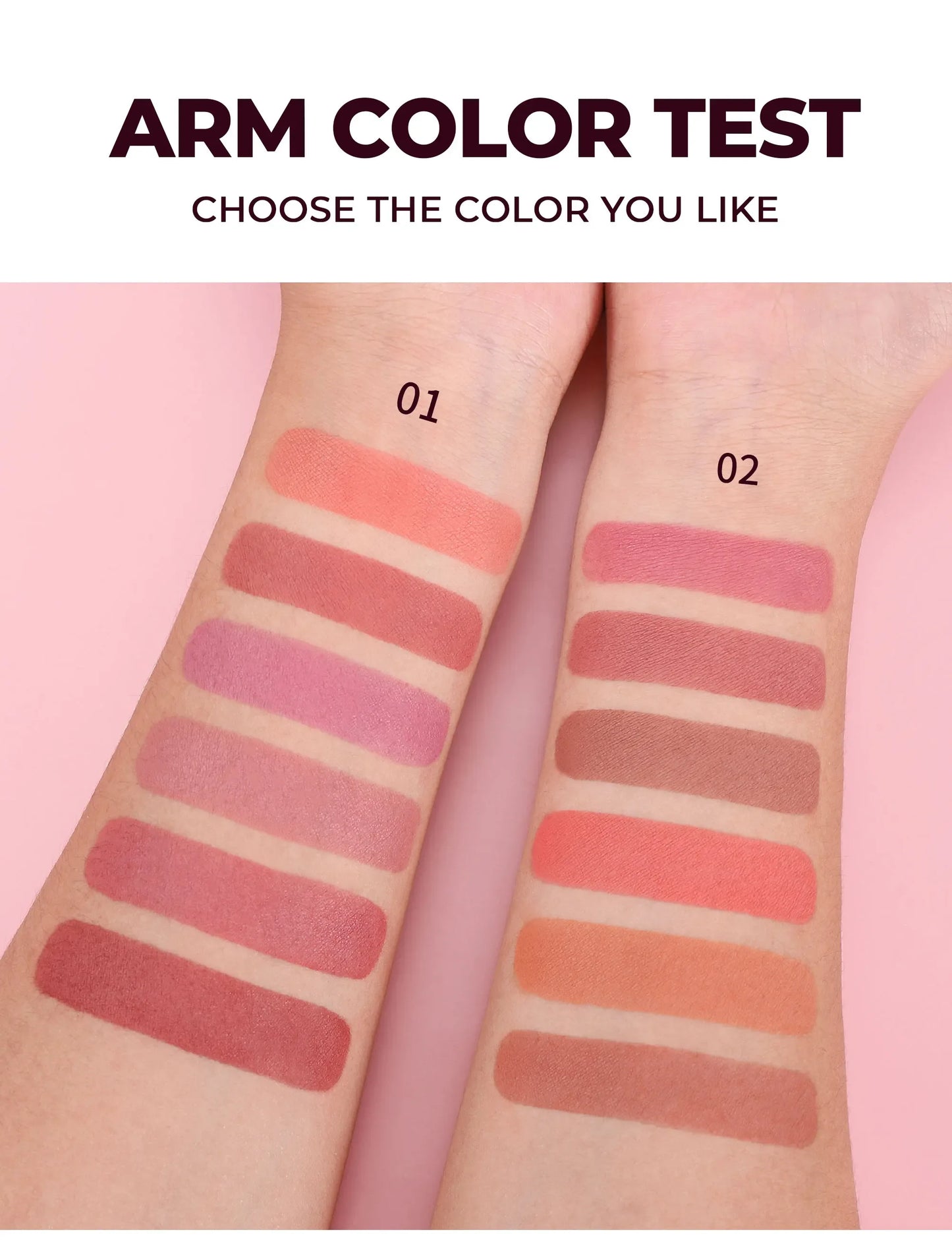 Palette Blush Longue Tenue - Finition Velours - Masko shop