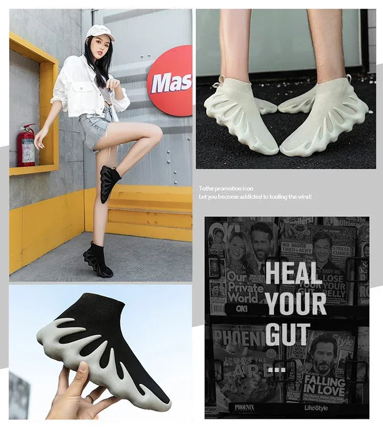 Baskets Montantes Grande Taille - Semelle Épaisse - Masko shop