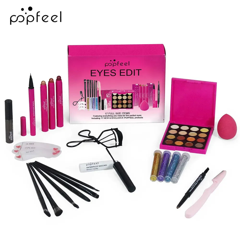 Kit Maquillage Yeux Complet - Palette Fards à Paupières - Masko shop
