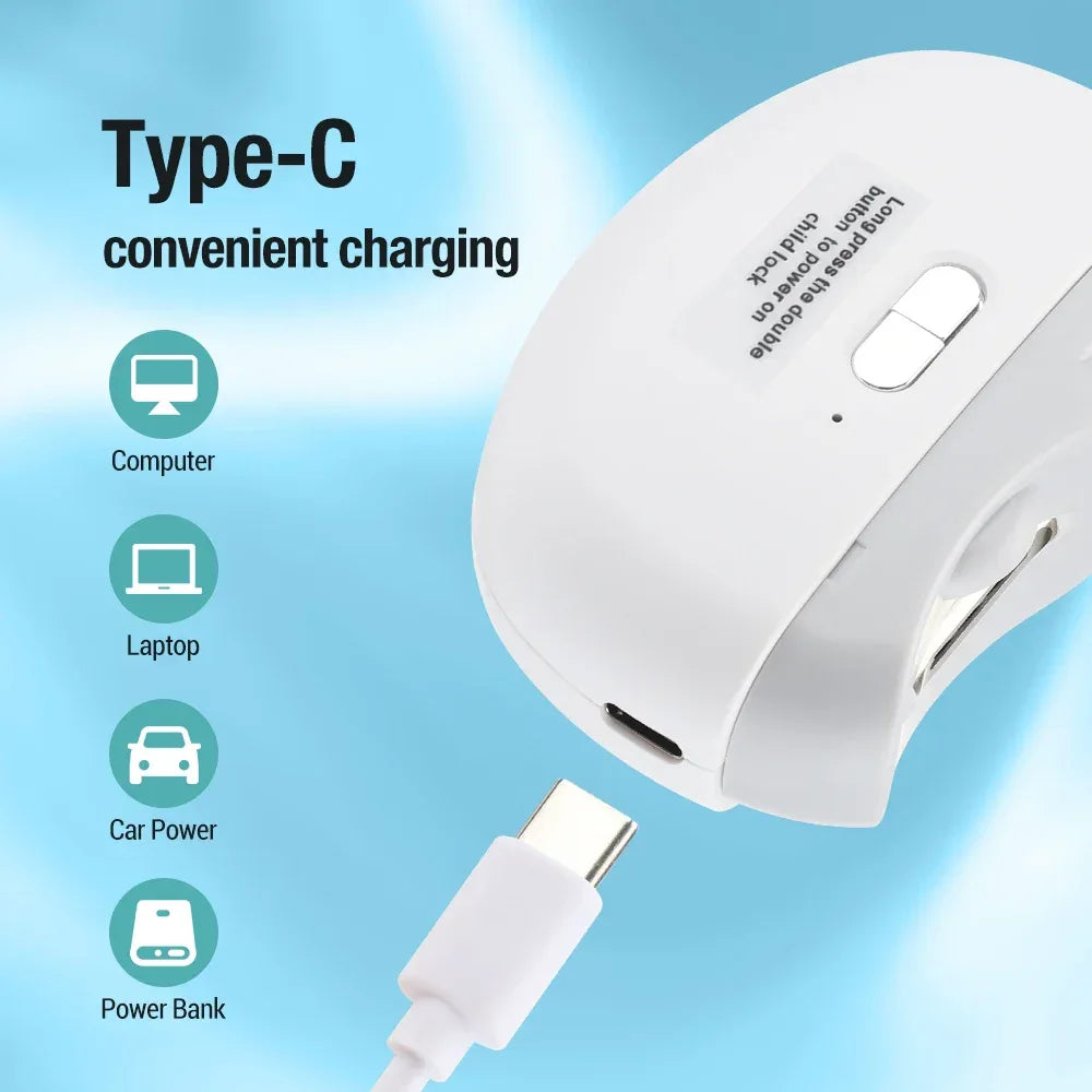 Coupe-Ongles Électrique 2-en-1 Bébé - Masko shop