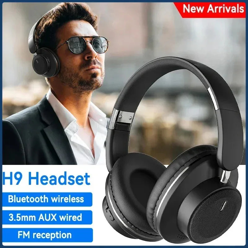 Casque Bluetooth H9 - HiFi Stéréo - Réduction de Bruit - Masko shop
