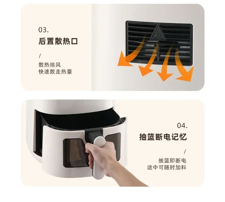 Friteuse à Air Intelligente 5L - Masko shop