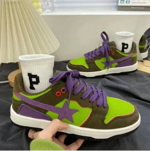 Baskets Décontractées Étoiles Skateboard - Masko shop