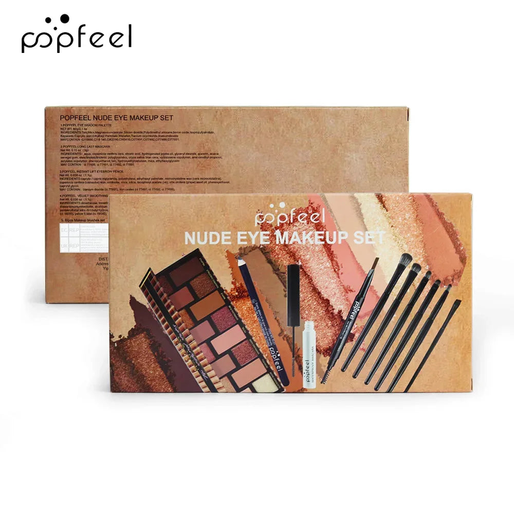 Kit Maquillage Yeux Complet - Palette Fards à Paupières - Masko shop