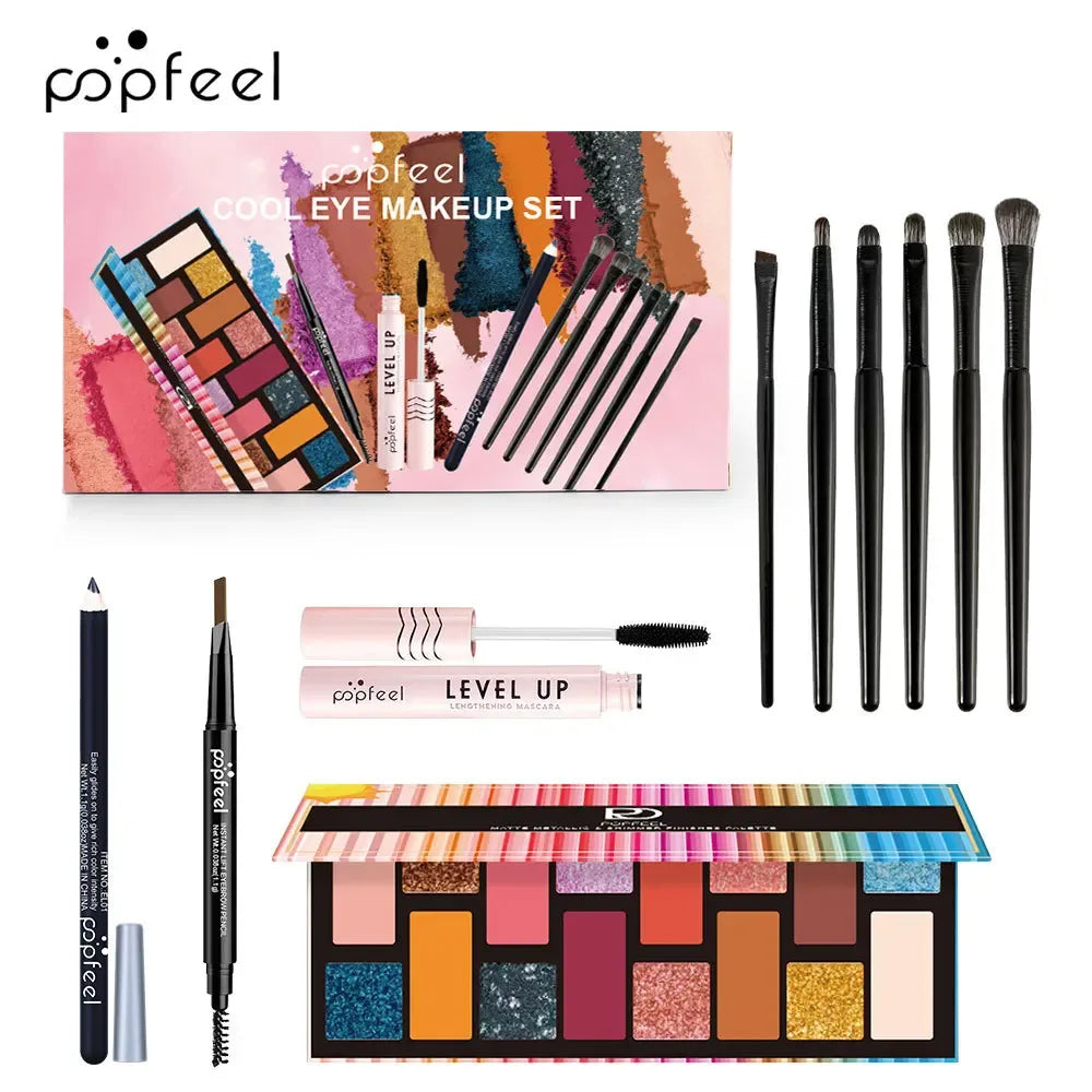 Kit Maquillage Yeux Complet - Palette Fards à Paupières - Masko shop