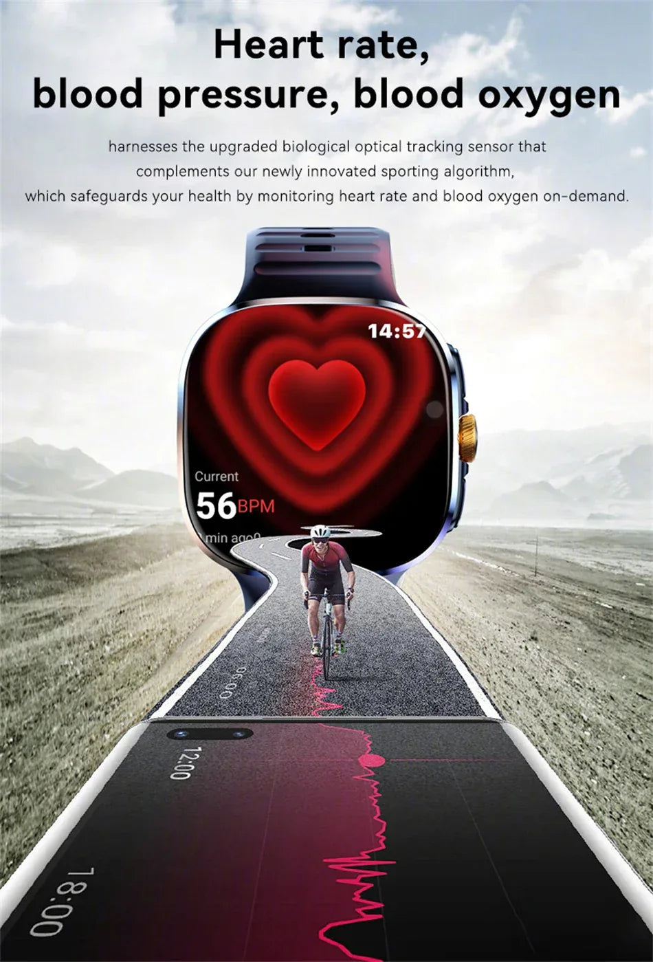 Montre Connectée 5G Android 10 - 8GB+128GB - Masko shop