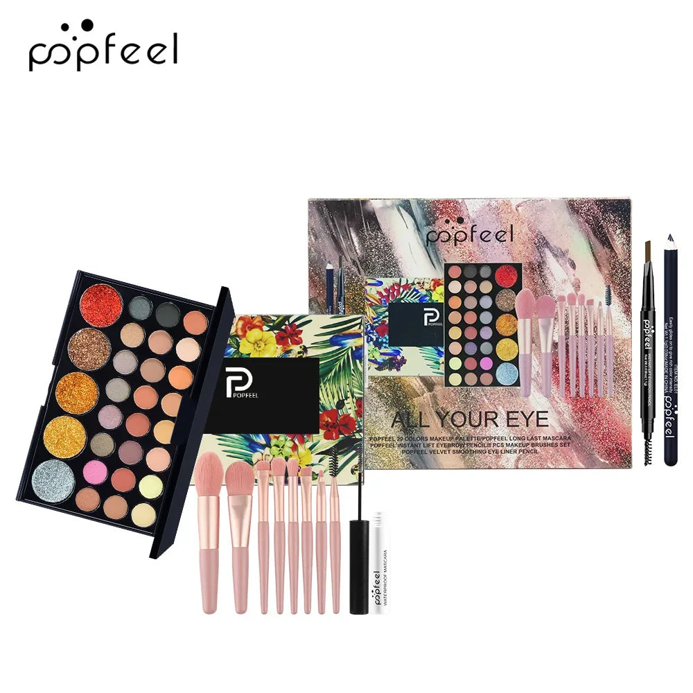 Kit Maquillage Yeux Complet - Palette Fards à Paupières - Masko shop
