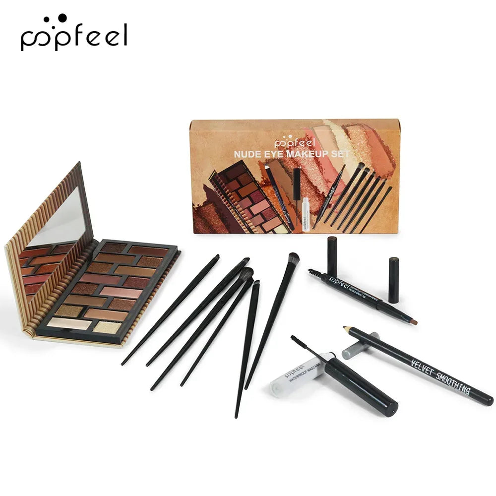 Kit Maquillage Yeux Complet - Palette Fards à Paupières - Masko shop