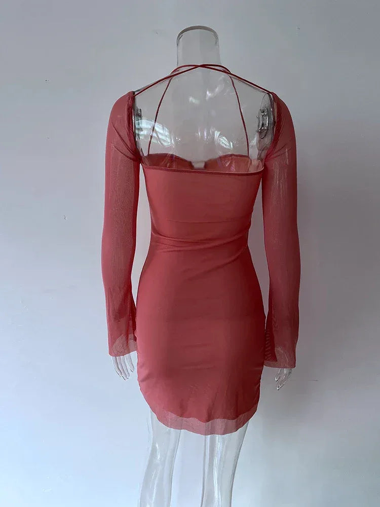 Mini Robe de Soirée Sexy Extensible - Masko shop