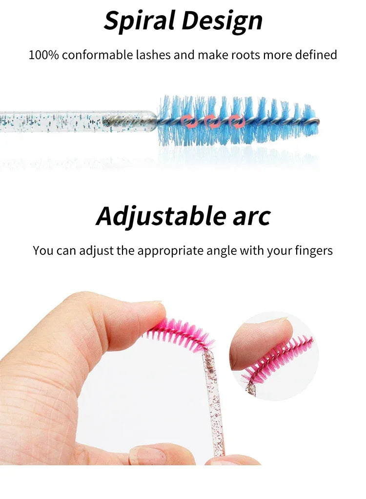 Brosses à Cils Jetables - Lot de 50 - Masko shop