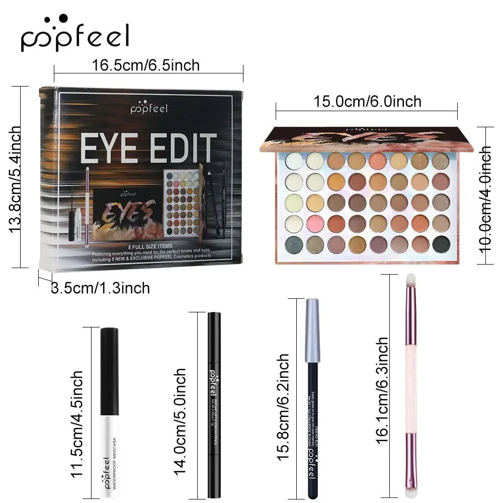Kit Maquillage Yeux Complet - Palette Fards à Paupières - Masko shop