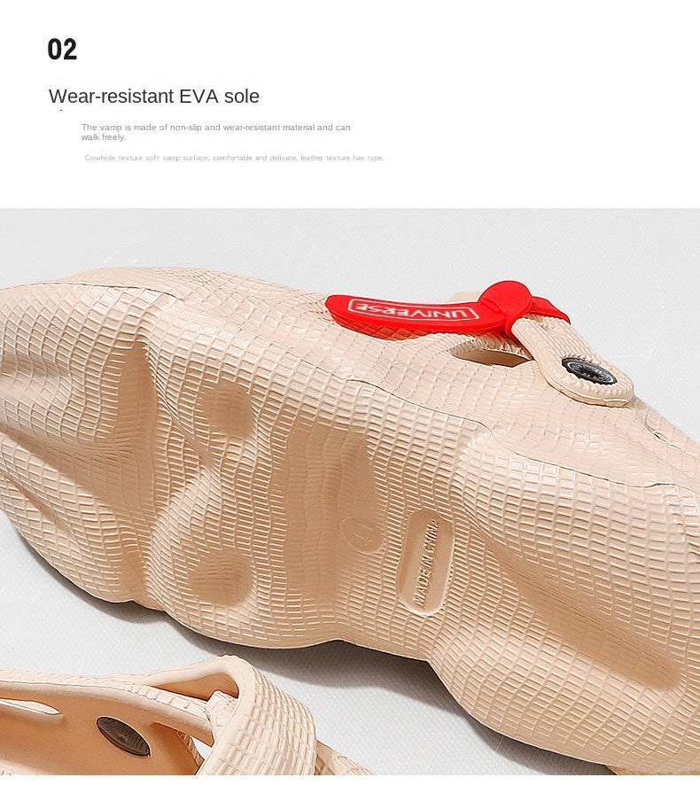 Pantoufles d'été pour hommes, sandales d'extérieur à plateforme confortable, pantoufles de plage, tongs d'intérieur pour la maison, chaussures de salle de bain, 2023