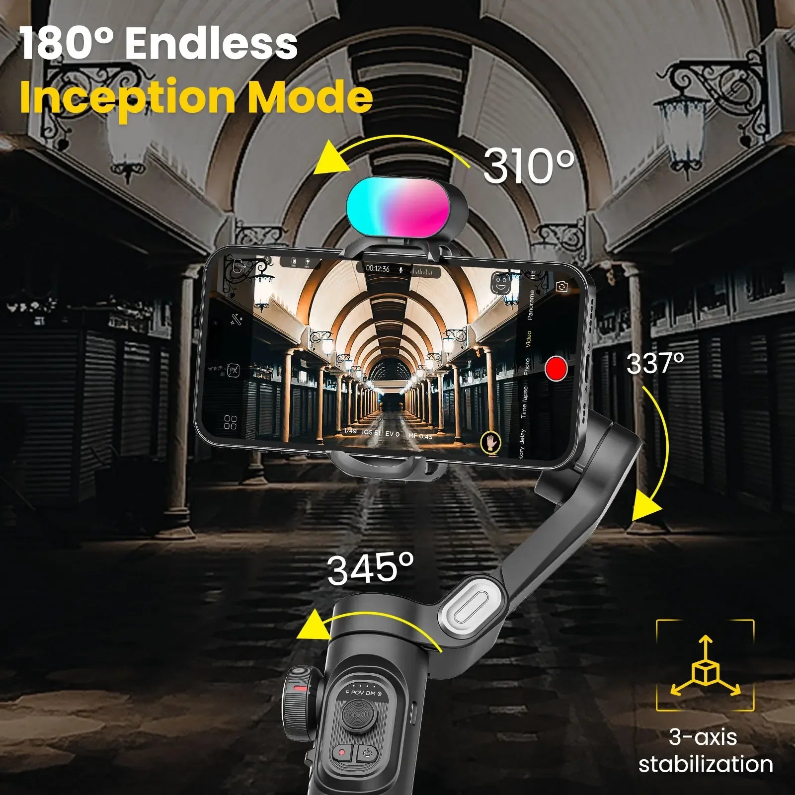 Stabilisateur AOCHUAN Combo1 3 Axes - Masko shop