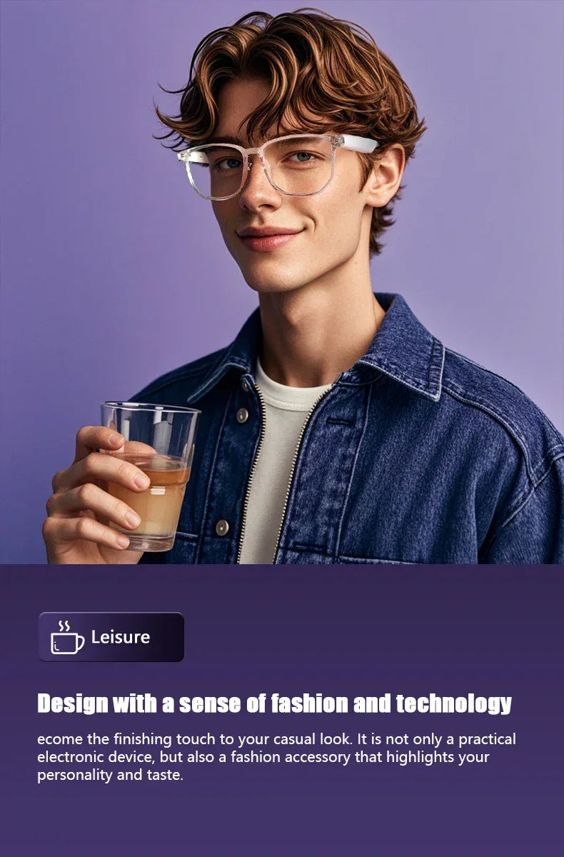 Lunettes Intelligentes GS03 Caméra AI - Masko shop