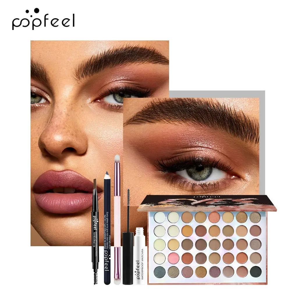 Kit Maquillage Yeux Complet - Palette Fards à Paupières - Masko shop