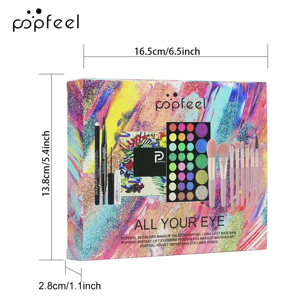 Kit Maquillage Yeux Complet - Palette Fards à Paupières - Masko shop