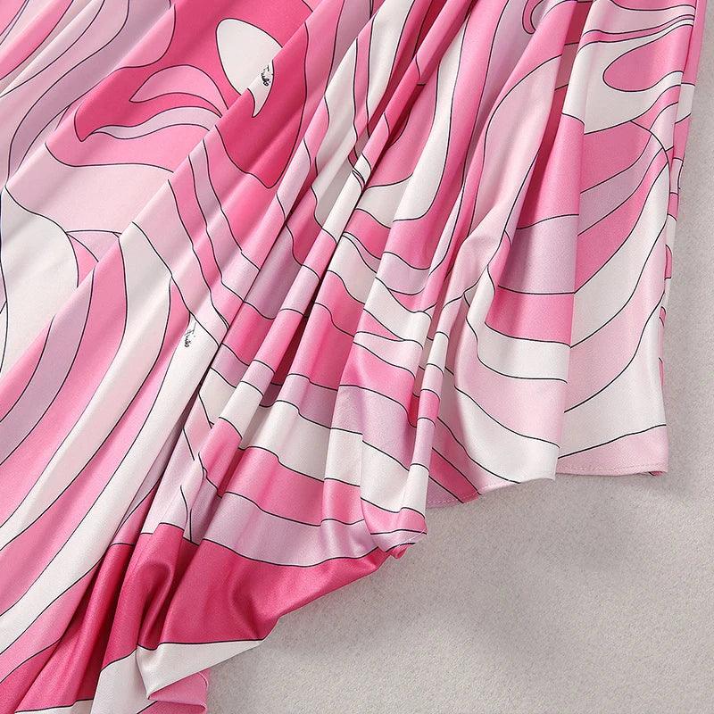 Robe Rayures Colorées - Manches Chauve-Souris - Masko shop