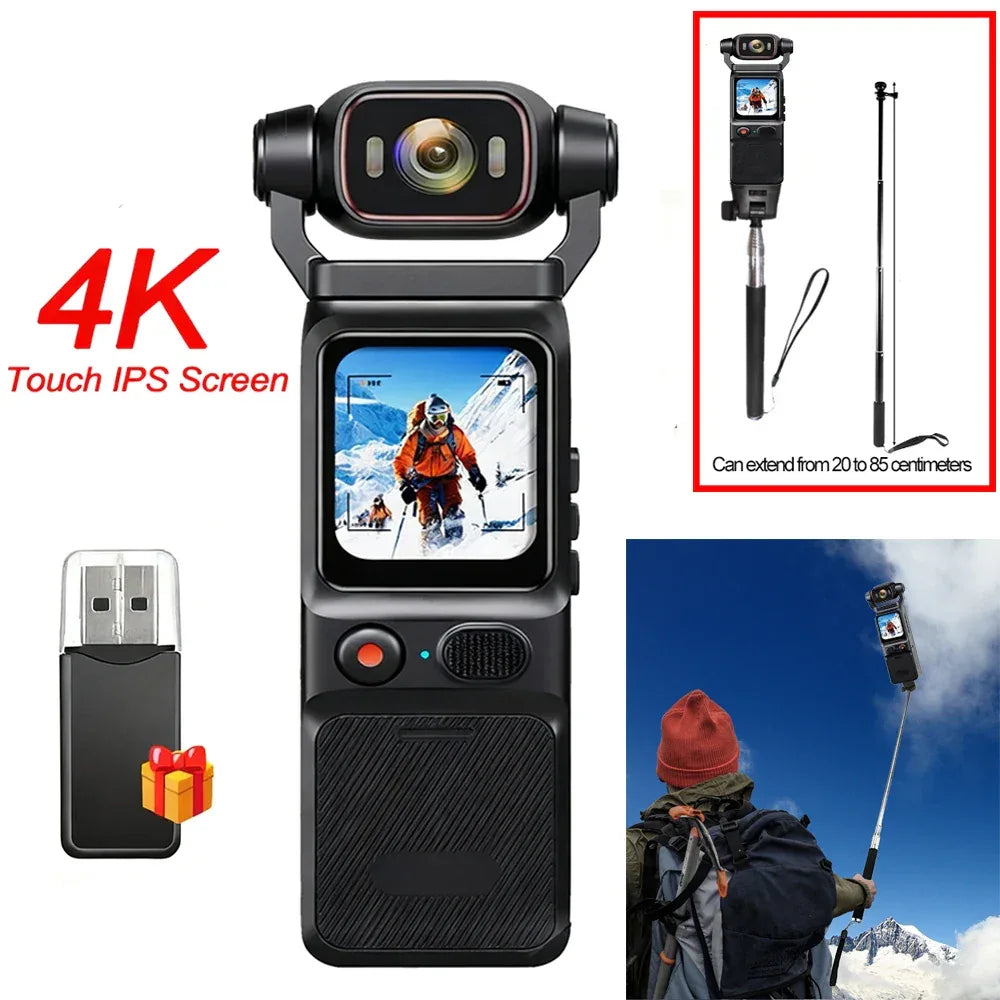 Caméra d'Action 4K UHD Stabilisée - Masko shop