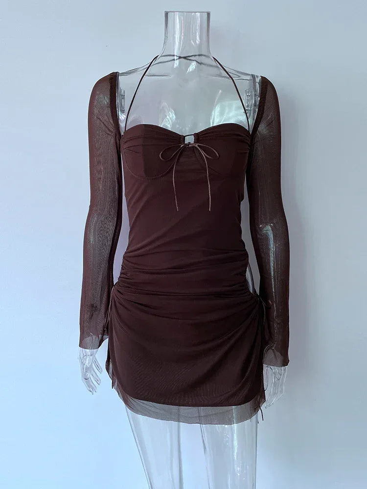 Mini Robe de Soirée Sexy Extensible - Masko shop