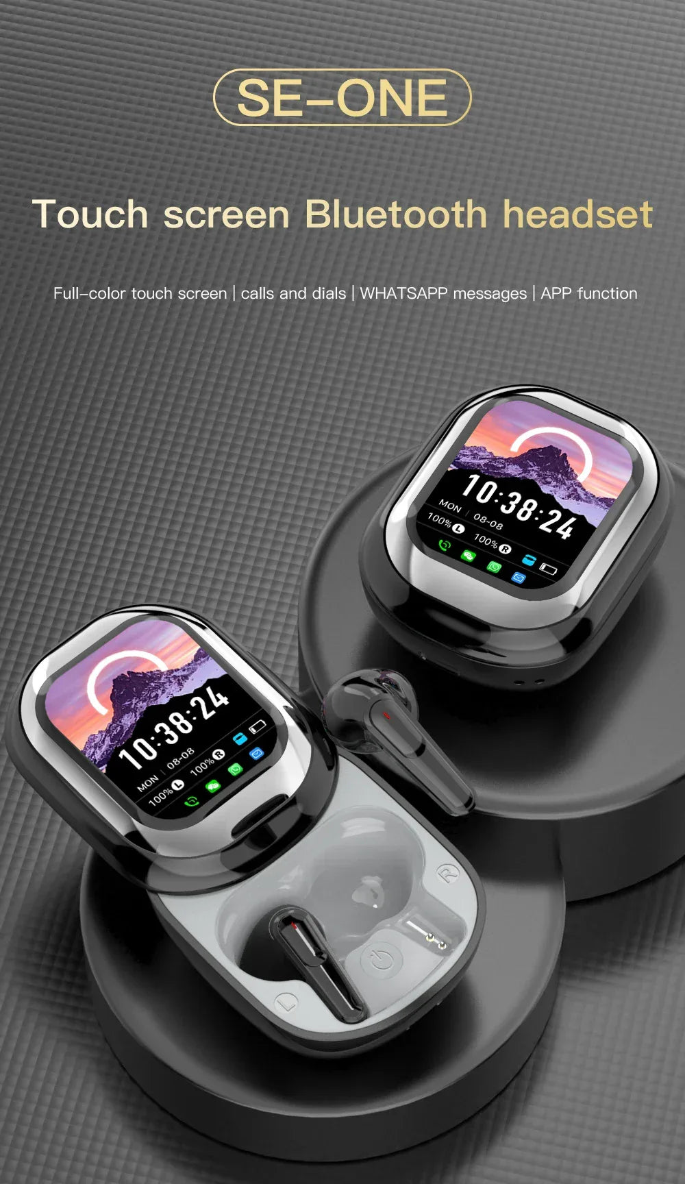 Écouteurs TWS SE-ONE LED Tactile - Masko shop