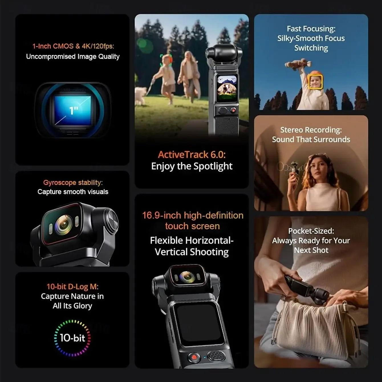 Caméra d'Action 4K UHD Stabilisée - Masko shop