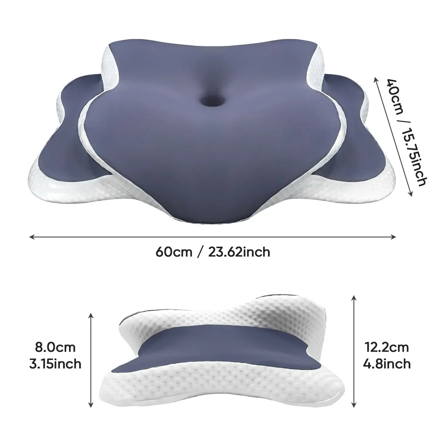 Oreiller Ergonomique Mousse à Mémoire - Soutien Cervical - Masko shop