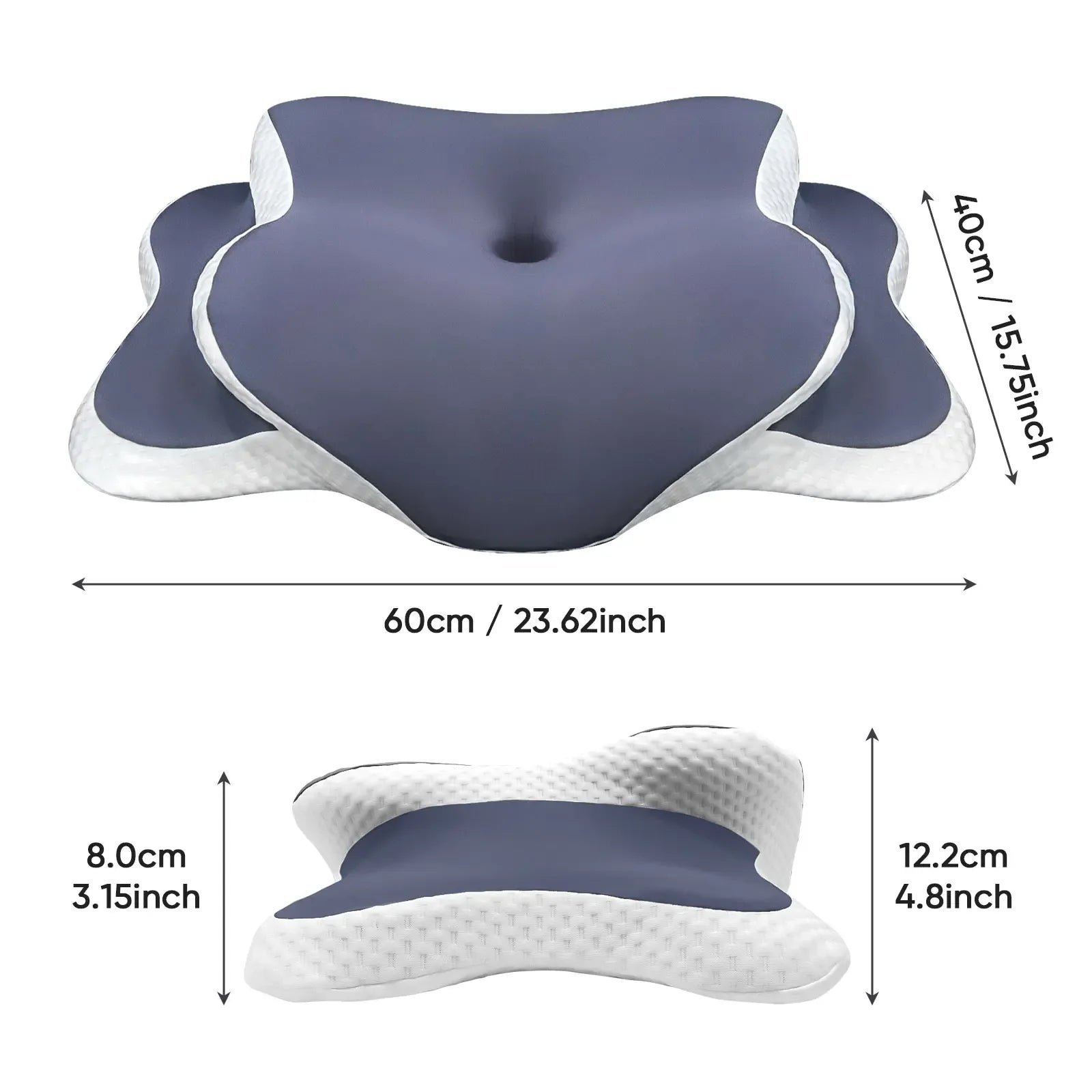 Oreiller Ergonomique Mousse à Mémoire - Soutien Cervical - Masko shop