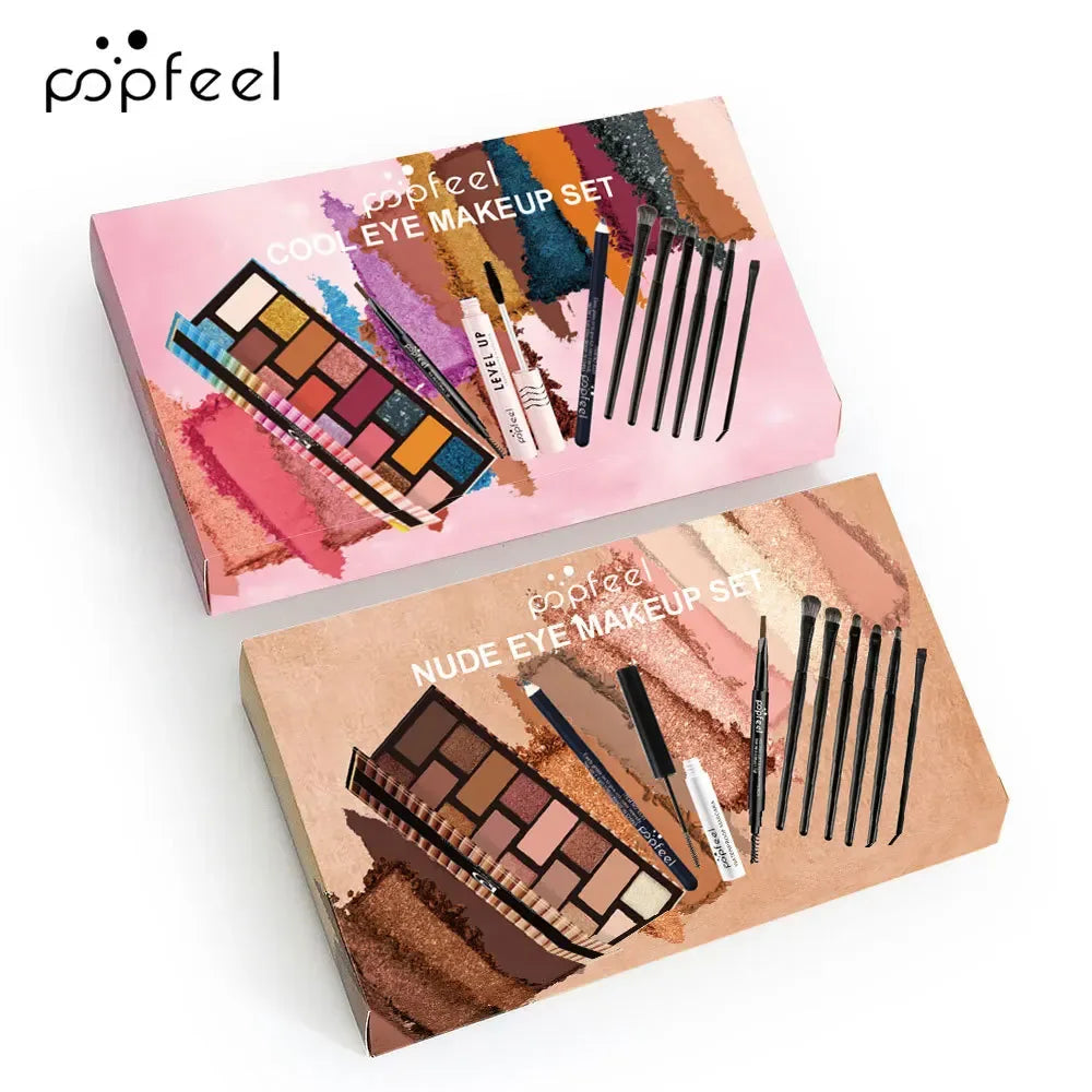 Kit Maquillage Yeux Complet - Palette Fards à Paupières - Masko shop