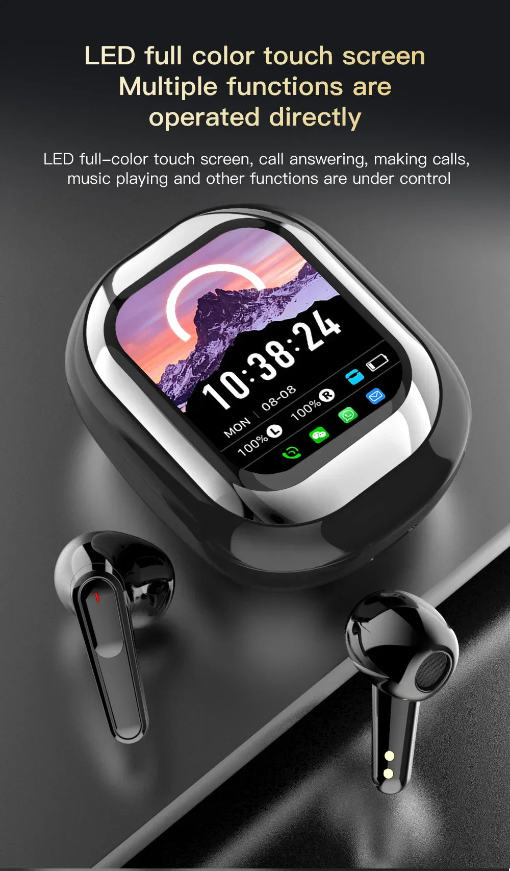 Écouteurs TWS SE-ONE LED Tactile - Masko shop