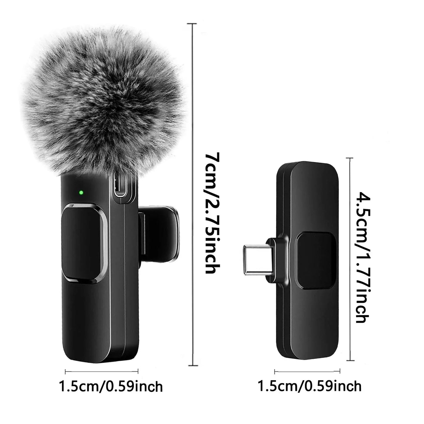 Microphone Lavalier Sans Fil K60 - iPhone & Android - Masko shop