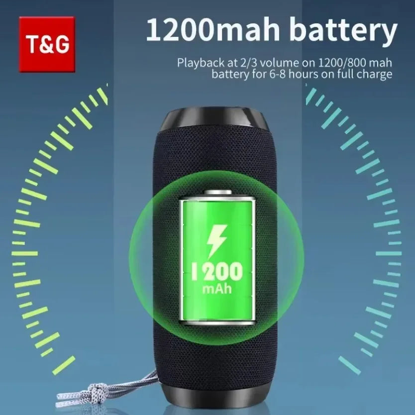 Haut-Parleur Bluetooth TG117 - Portable - Double Basse - Masko shop
