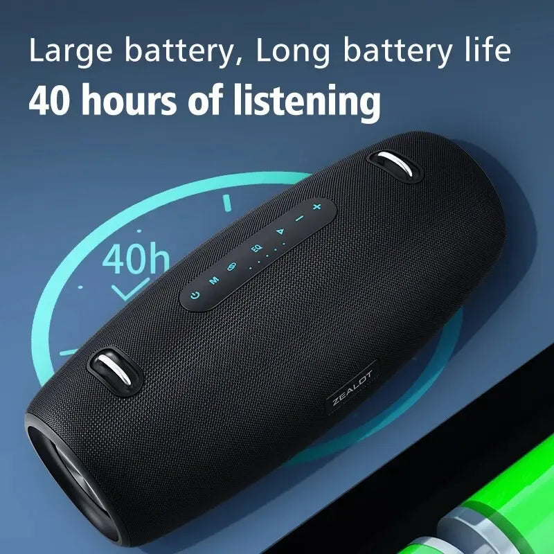 Haut-Parleur Bluetooth ZEALOT S67 - 60W Puissant - Son 3D Stéréo - Batterie 14400mAh - Masko shop