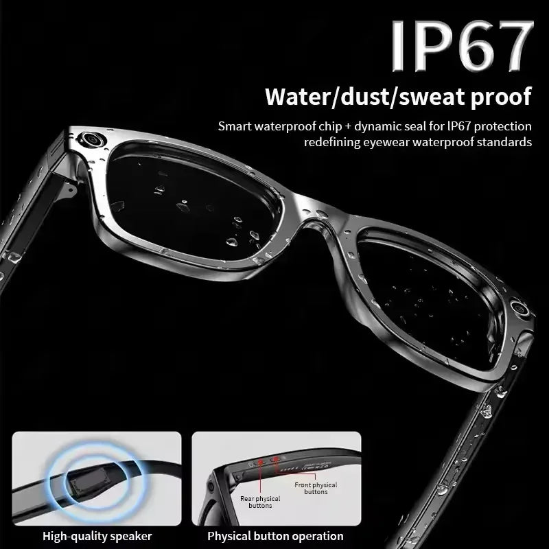 Lunettes Intelligentes AI Caméra 8MP - Masko shop
