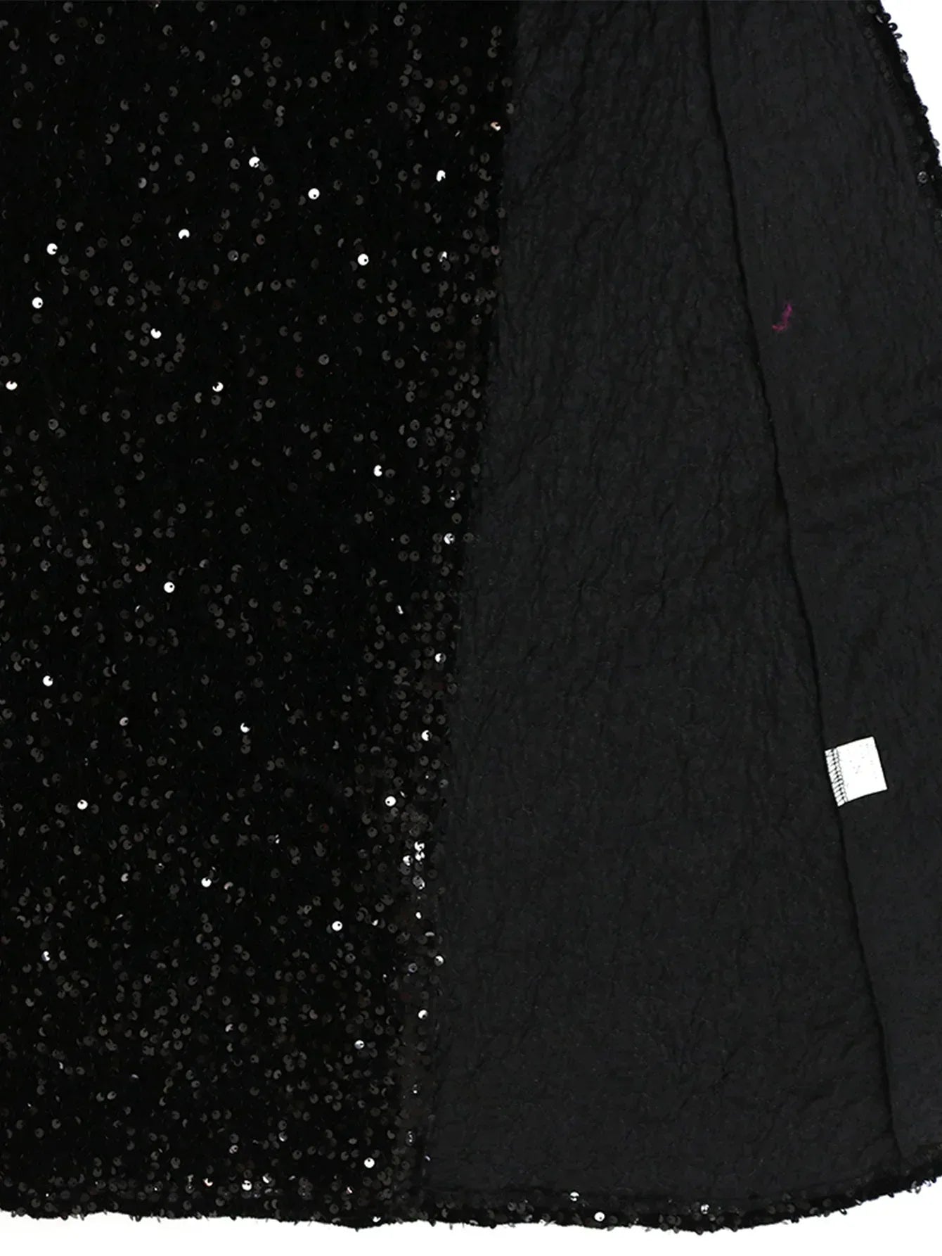 Robe Maxi Noire à Paillettes - Transparente - Style Sexy - Masko shop