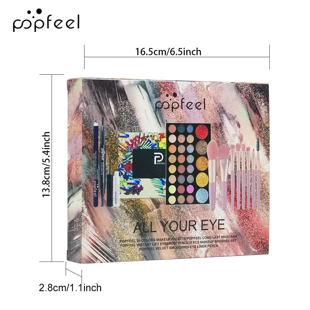 Kit Maquillage Yeux Complet - Palette Fards à Paupières - Masko shop