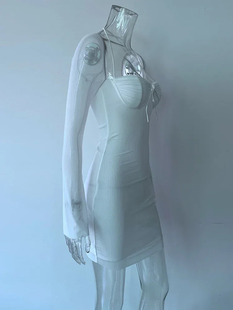 Mini Robe de Soirée Sexy Extensible - Masko shop