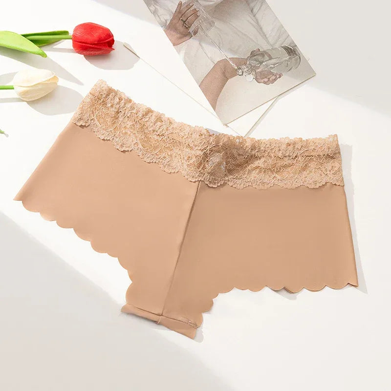 Culottes Léopard Dentelle - Lot 3 Pièces - Masko shop