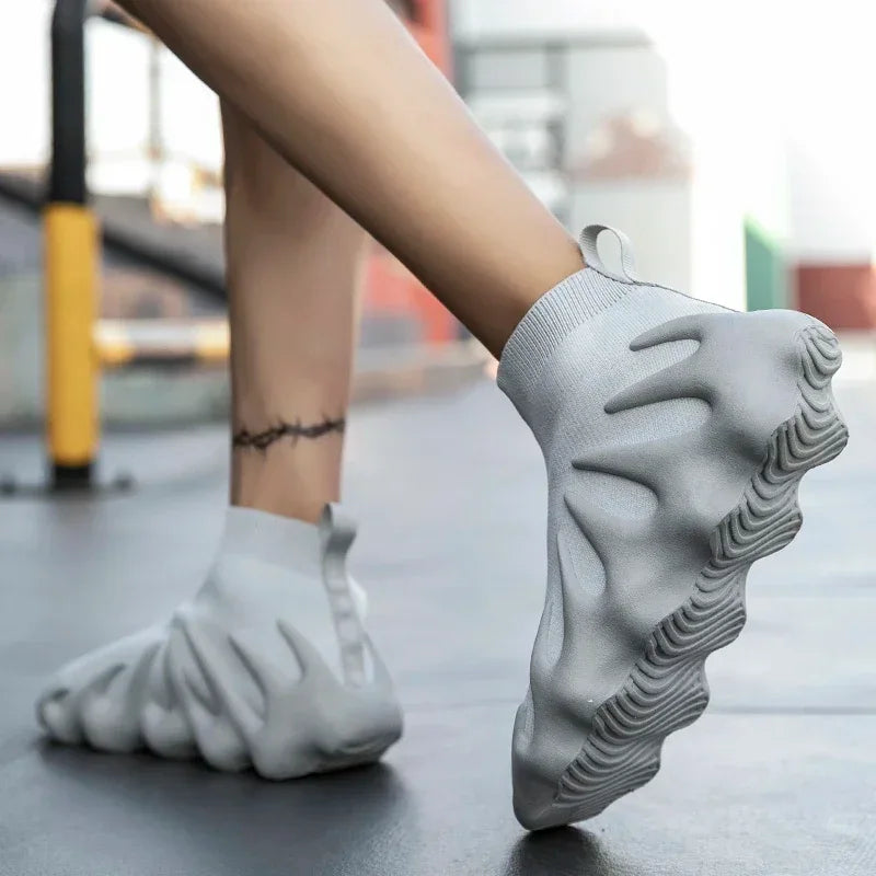 Baskets Montantes Grande Taille - Semelle Épaisse - Masko shop