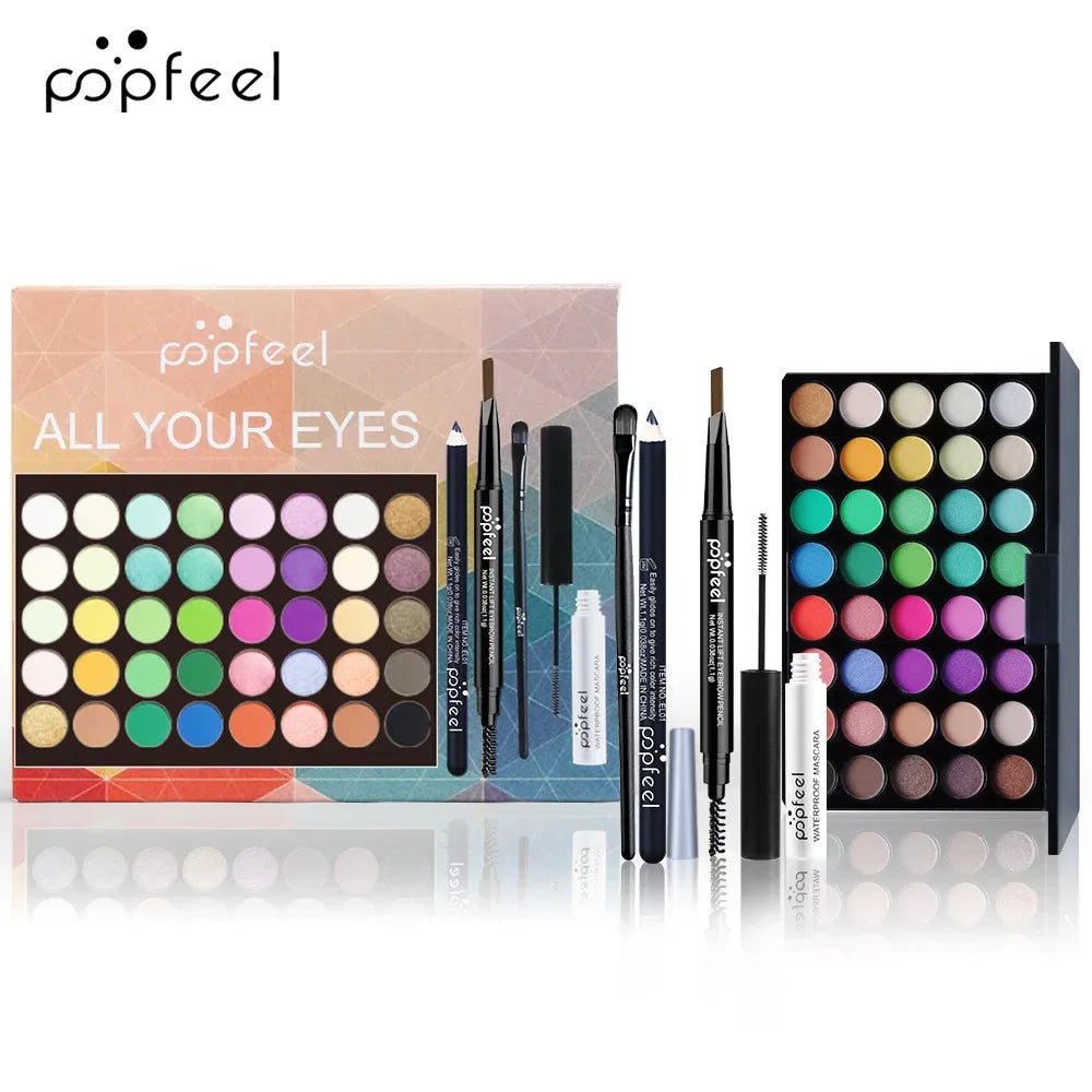 Kit Maquillage Yeux Complet - Palette Fards à Paupières - Masko shop