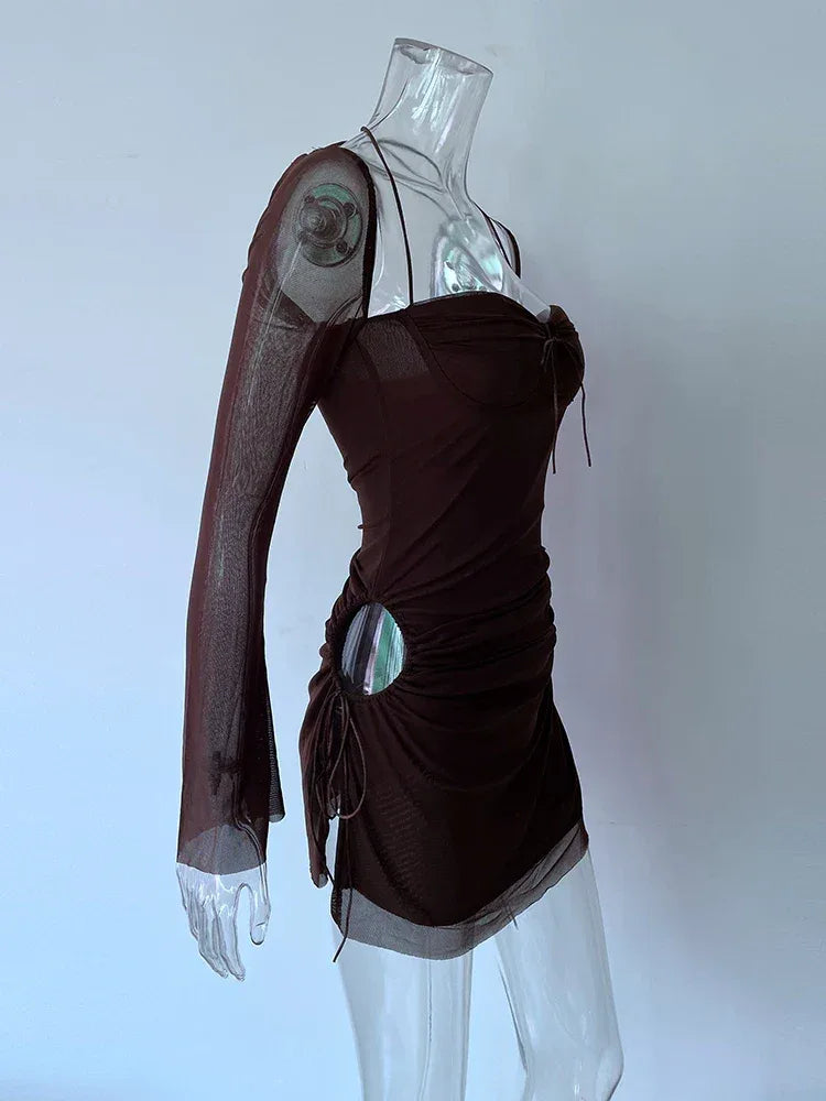 Mini Robe de Soirée Sexy Extensible - Masko shop