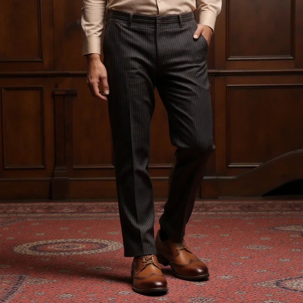 Chaussures Brogue Habillées en Cuir - Taille 7-13 - Masko shop