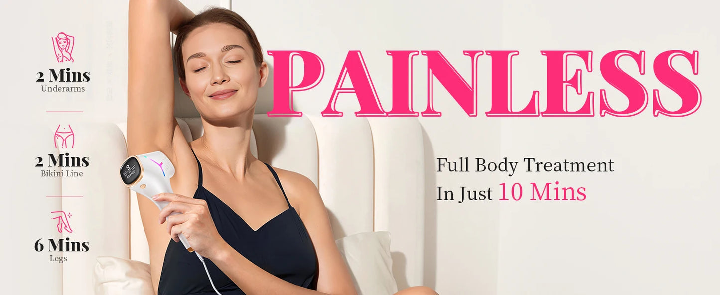 990000   Flashes Épilation au laser pour femmes et hommes Épilation IPL Corps Bikini et zones du visage Épilation permanente indolore