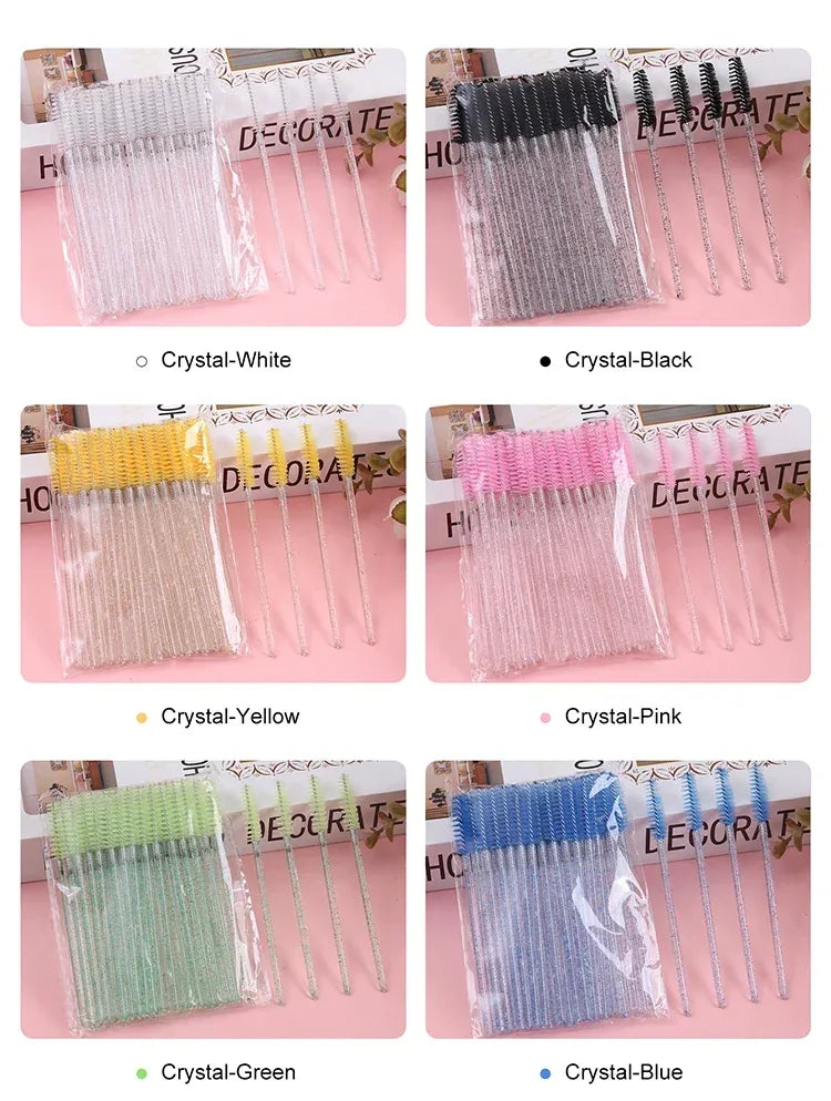 Brosses à Cils Jetables - Lot de 50 - Masko shop