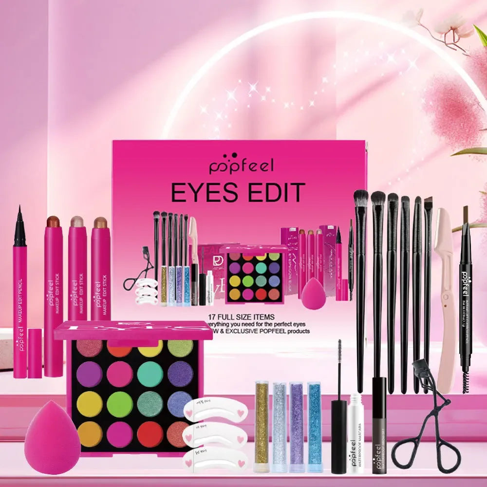 Kit Maquillage Yeux Complet - Palette Fards à Paupières - Masko shop