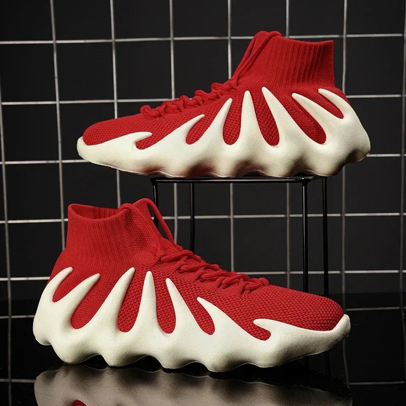 Baskets Montantes Grande Taille - Semelle Épaisse - Masko shop